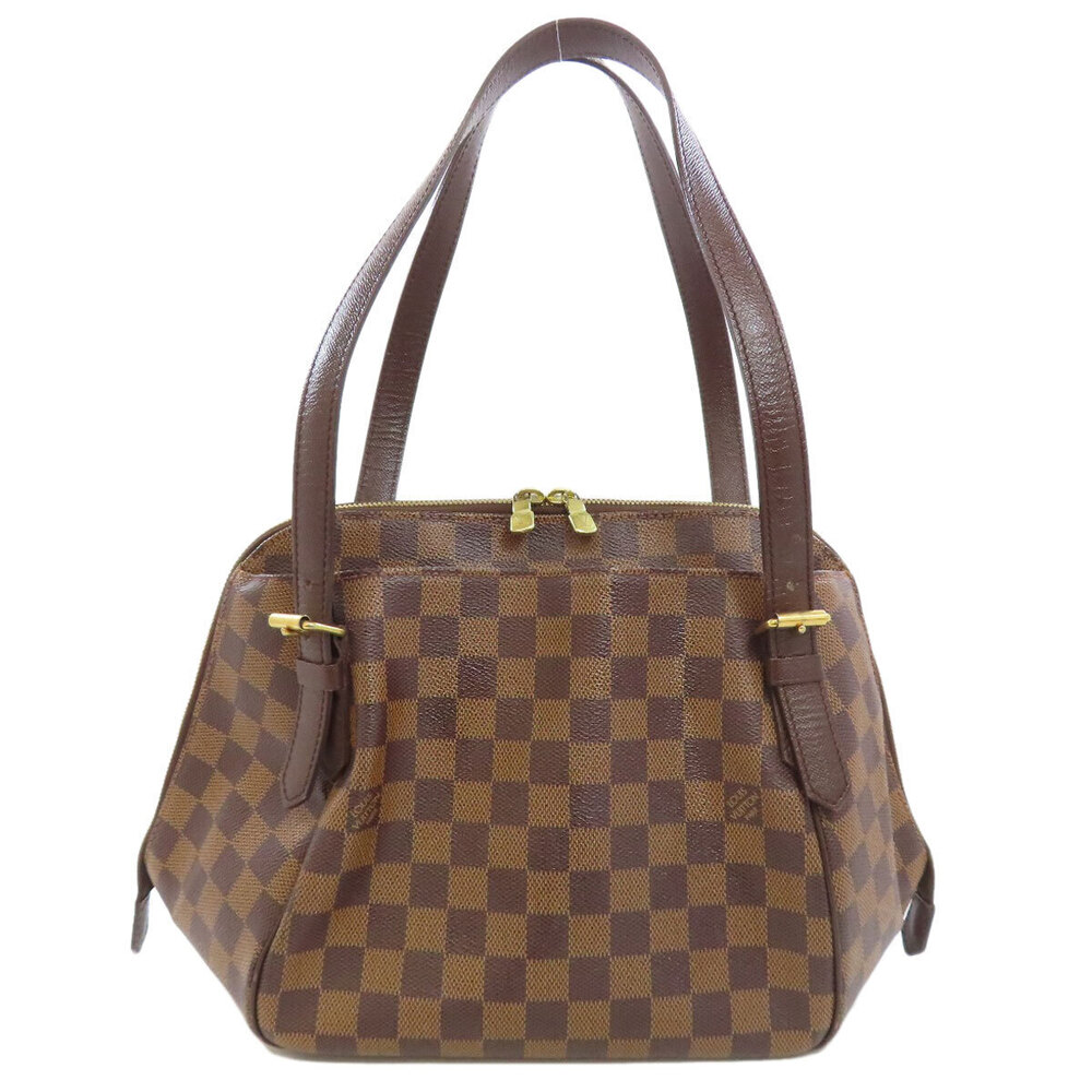 Louis Vuitton Canvas Handbag Belem Damier